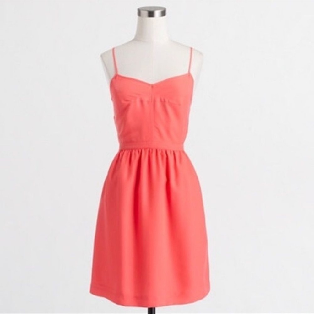 NWOT J Crew Factory Neon Cami Dress